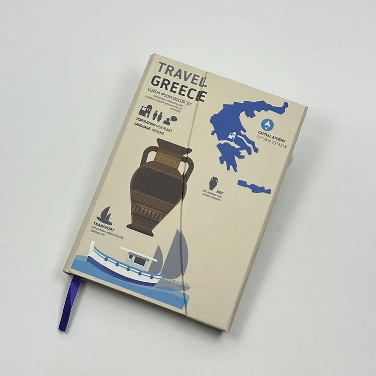 Carnet à couverture rigide personnalisé