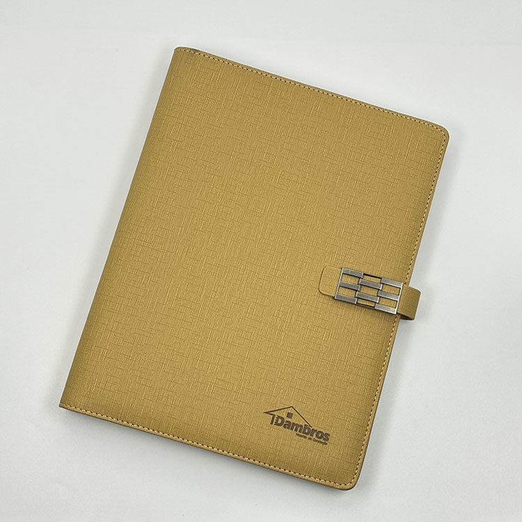 Etui personnalisé de carnet à feuilles mobiles