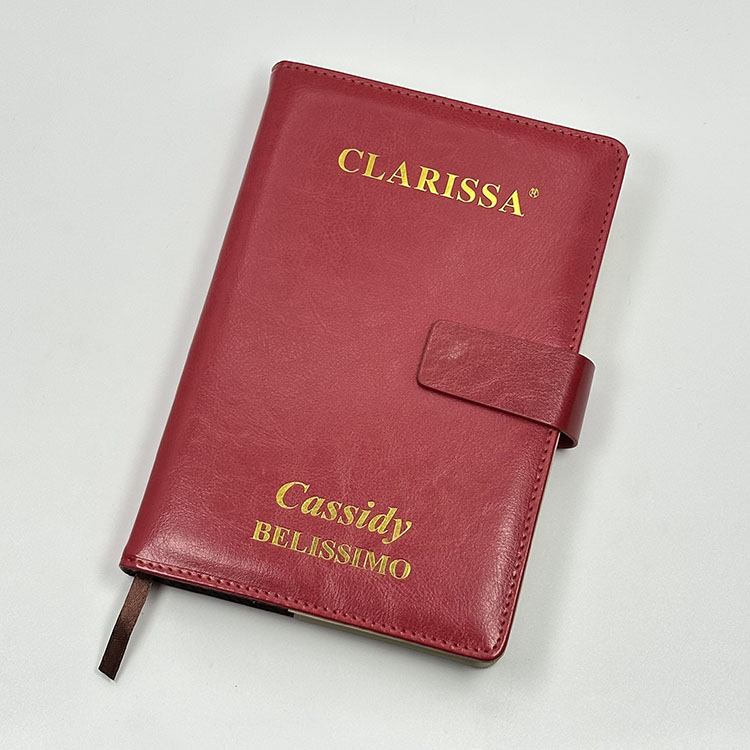 Etui personnalisé de carnet de poche