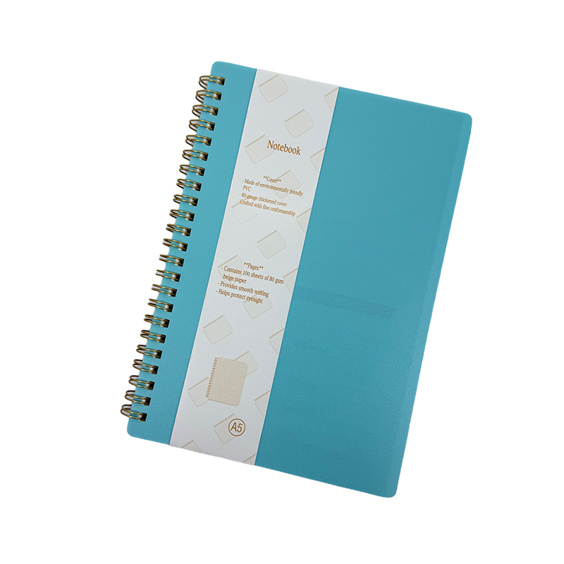 Cahier lié en spirale