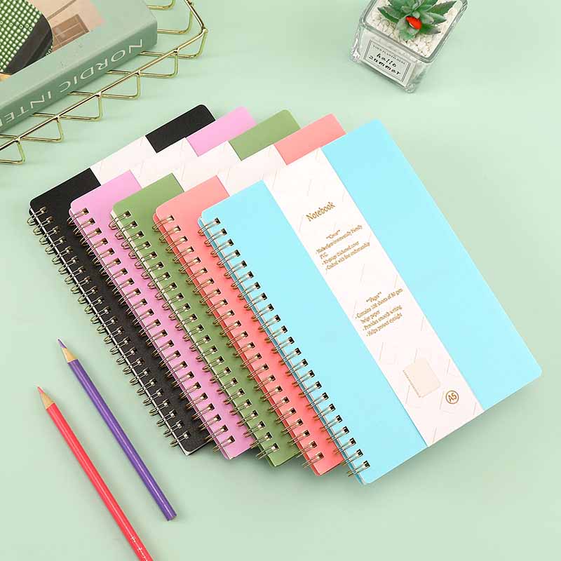 Cahier lié en spirale